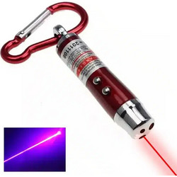 Laser Pointer και Φακός LED Τσέπης 2 σε 1