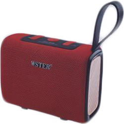 Wster WS-1835 Ηχείο Bluetooth 10W Κόκκινο