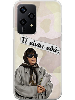 Θήκη Epic Quotes - Christina Markatou Honor 200 Lite 5G Flexible TPU (Διάφανη Σιλικόνη)