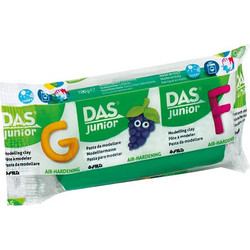 Πηλός Das Junior Πράσινο 100gr χειροτεχνίας (Στεγνώνει με τον Αέρα) Air Dry Modelling Clay Bar 349304