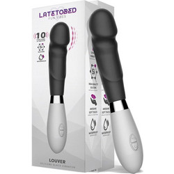 LateToBed Louver Δονητής G-Spot 20.8cm Μαύρος