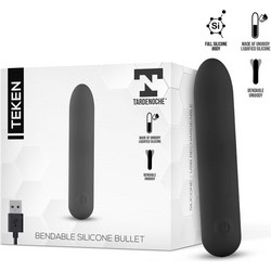 Teken Bendable Vibrating Bullet Δονητής Bullet Μαύρος