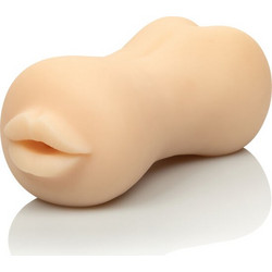 CalExotics Stroke It Pocket Anal & Mouth Αυνανιστήρι Flesh