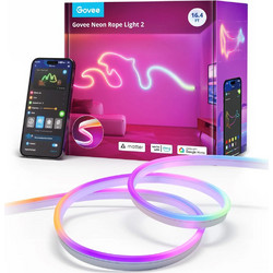 Govee Neon Rope Light 2 RGBIC Wi-Fi + Bluetooth 3m - H61D3