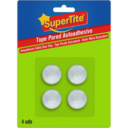 Supertite 8021 Διαφανή Στοπ Πόρτας για Τοίχους 4ΤΜΧ