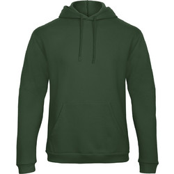 B & C ID.203 Ανδρικό Φούτερ με Κουκούλα Bottle Green WUI24 254