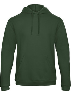 B & C ID.203 Ανδρικό Φούτερ με Κουκούλα Bottle Green WUI24 254