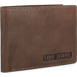 Πορτοφόλι Ανδρικό Δερμάτινο Lois 201401-02 Καφέ Ανοιχτό