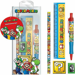 Super Mario Stationary Set με κασετίνα