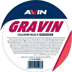 Γράσο Ασβεστίου 4Kg NLGI2 GRAVIN CALCIUM AVIN