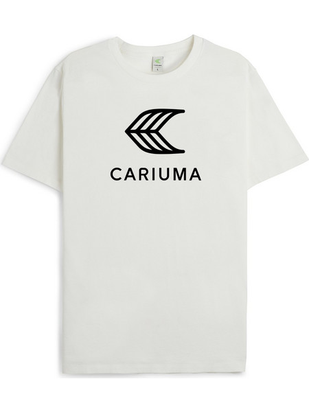 CARIUMA TEAM LOGO T-SHIRT OFF WHITE BLACK