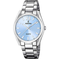 Festina Γυναικείο Ρολόι με Ασημί Μεταλλικό Μπρασελέ F20622/3