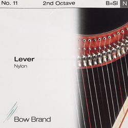 Bow Brand Lever Χορδή Άρπας B Nylon 11" 2ης Οκτάβας