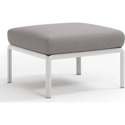 Komodo pouf ref.369 σκαμπό 00 - Bianco 72x72x47,5(47,5)cm