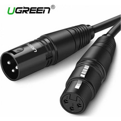 Kαλώδιο Ήχου XLR Male σε XLR Female Ugreen - 2m - Μαύρο AV130/20710