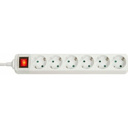 Πολύπριζο για Πρίζες 6 Θέσεων με Διακόπτη LINDY 73103
