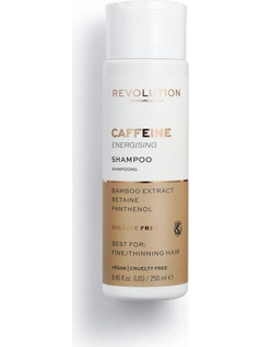 Revolution Hair Care London Caffeine Energising Σαμπουάν για Επανόρθωση για Λεπτά Μαλλιά 250ml