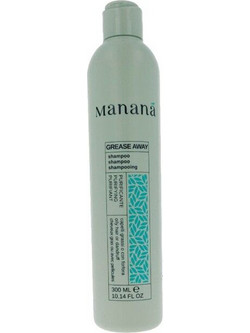 Manana Grease Away Σαμπουάν για Επανόρθωση & κατά της Πιτυρίδας για Ταλαιπωρημένα Μαλλιά 300ml