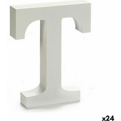 Στίχοι T Ξύλο Λευκό (2 x 16 x 14,5 cm) (24 Μονάδες)