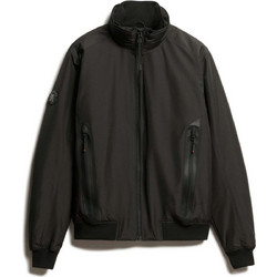 Superdry City Harrington Ανδρικό Μπουφάν Χειμωνιάτικο Bomber Μαύρο M5011900A-02A