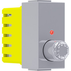 Modys Περιστροφικός Ροοστάτης Ασημί 1 Στ. 1P 40-300W 250VAC IP20