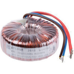 00-4101-01 Εξωτερικού Χώρου, Toroidal Transformer 230-12Vac, 100Va