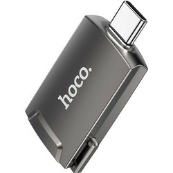 Hoco UA19 Μετατροπέας USB-C male σε HDMI female Γκρι