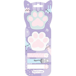 Meshu - Αυτοκόλλητα Χαρτάκια, Paws 20 Φύλλα 362693