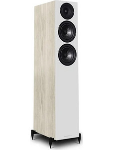 Wharfedale Diamond 12.3 Ζεύγος Ηχείων Hi-Fi Δαπέδου 150W 2.5 Δρόμων Light Oak