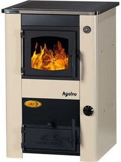 Colorato Concept Mini 2 Beige Ατσάλινη Ξυλόσομπα Καλοριφέρ 25kW