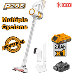 Ingco CVLI2006 Επαναφορτιζόμενη Σκούπα Stick & Χειρός 20V