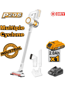 Ingco CVLI2006 Επαναφορτιζόμενη Σκούπα Stick & Χειρός 20V