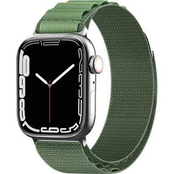 Techsuit Watchband W037 Λουράκι Υφασμάτινο Army Green (Apple Watch 38 / 40 / 41mm)