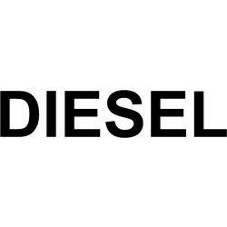 Αυτοκόλλητο Σήμα Diesel Μεγάλο 10.5 X 1.5cm 1 Τεμάχιο