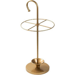 Ομπρελοθήκη 247HFM1219 27x27x65cm Gold Aberto Design Μέταλλο