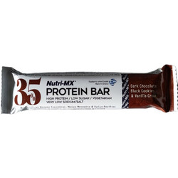 Nutri-MX 35% Protein Bar Dark Chocolate Black Cookies & Vanilla Cream 80gr