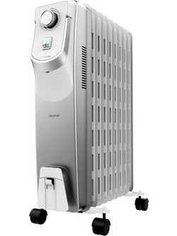 Cecotec Ready Warm 9000 Space 360 White Καλοριφέρ Λαδιού με 9 Φέτες 2000W