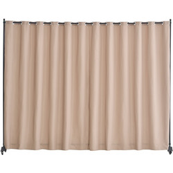 VEVOR Room Divider Φορητό πάνελ Διαχωριστικό δωματίου με ρόδες Privacy Screen Καφέ