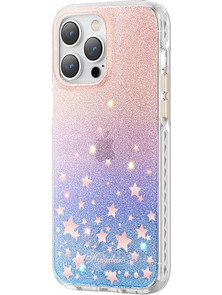 Kingxbar Heart Star Back Cover Σιλικόνης για Apple - iPhone 14 Pro Max - Πολύχρωμο