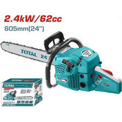 Total TG5602411 Αλυσοπρίονο Βενζίνης 3.2hp 6.5kg με Λάμα 60cm