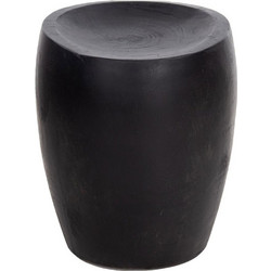 Σκαμπό Nual 0900012 42x42x54cm Black
