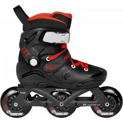 Powerslide Jet Pro Inline Αυξομειούμενα Rollers Ενηλίκων Μαύρα Κόκκινα 19.940637