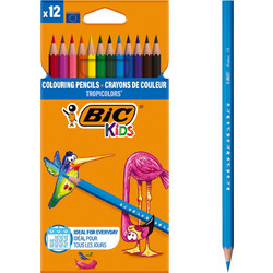 BIC Kids Tropicolors Ξυλομπογιές Σετ 12τμχ