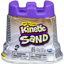 Spin Master Kinetic Sand Castle Single Container White 20128040
