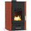Thermogatz GSW 25 Red Ατσάλινη Ξυλόσομπα Καλοριφέρ 25kW