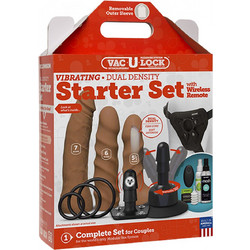 Vibrating Dual Density ULTRASKYN Toys Set + Remote Control