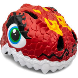 Κράνος με Led 49-55cm Crazy Safety Dragon Red NSH-100201-03-01