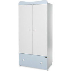 Ντουλάπα Exclusive Lorelli White Baby Blue 10170120039
