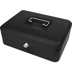 METRON ΧΡΗΜΑΤΟΚΙΒΩΤΙΟ 10 20x18x9cm ΜΑΥΡΟ