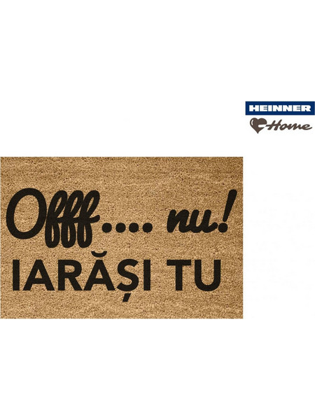 Heinner HR-MTC-FAMOFFF Πατάκι Εισόδου 40x60εκ. , OFFF